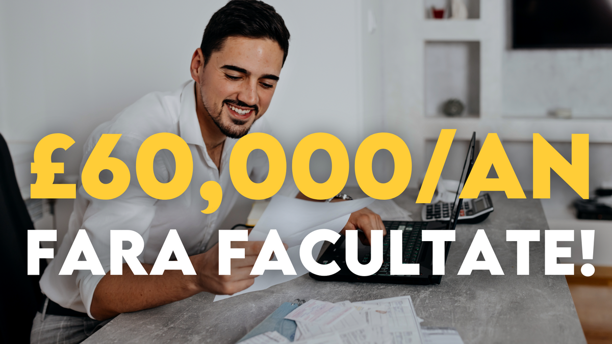 25 de Joburi care platesc pana la £66,000/an- FARA FACULTATE