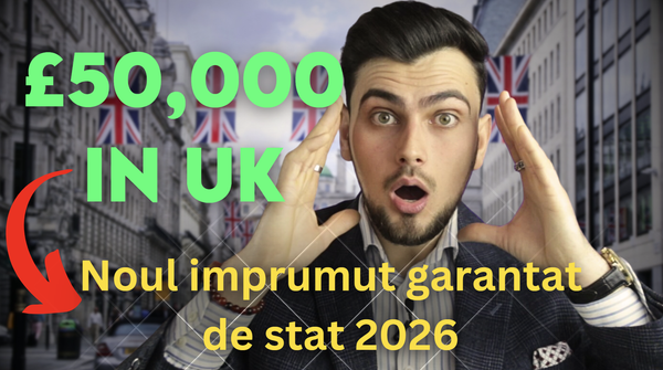 Noul imprumut garantat de stat de £50,000 s-a lansat